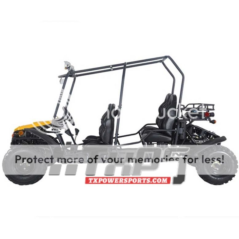 TaoTao 4FUN200 176cc, Air Cooled, 4-Stroke, 1-Cylinder, Fully Automatic